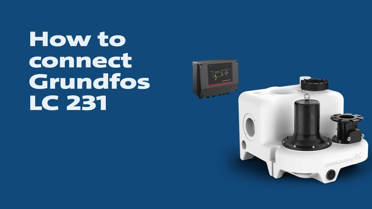 Как подключить Grundfos LC 231