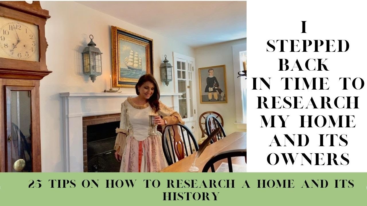 25 tips on how to research your house history and previous owners