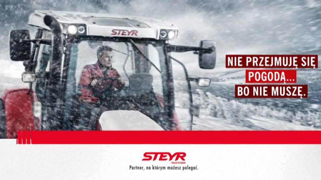 Michał Żebrowski traktorzystą