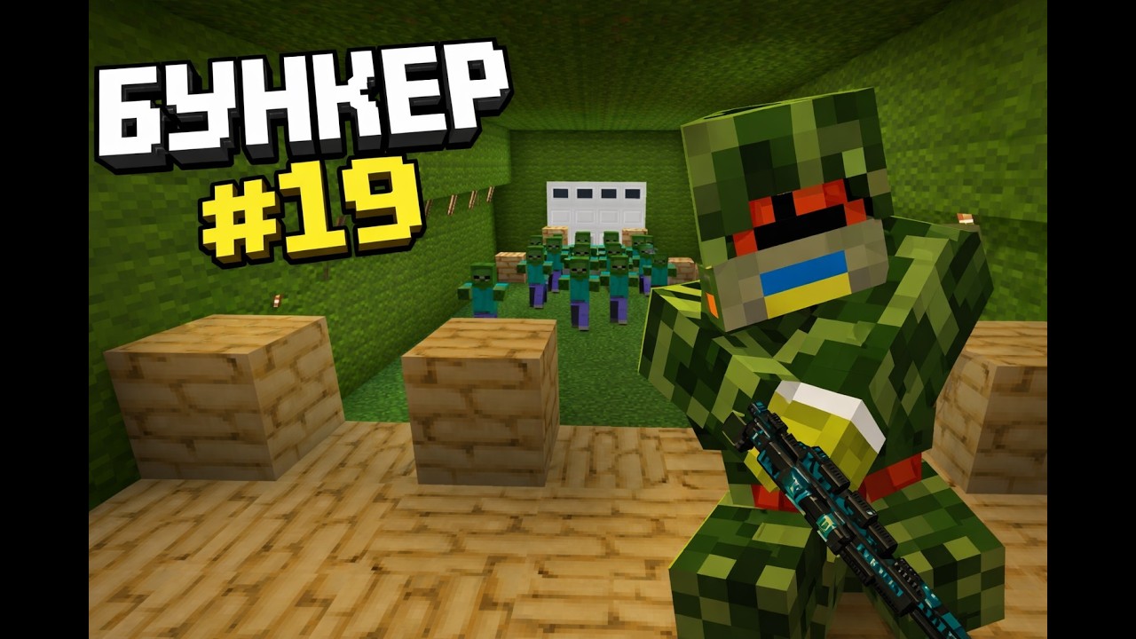 Прорив зомбі! Як вижити #19 Серіал Бункер Minecraft