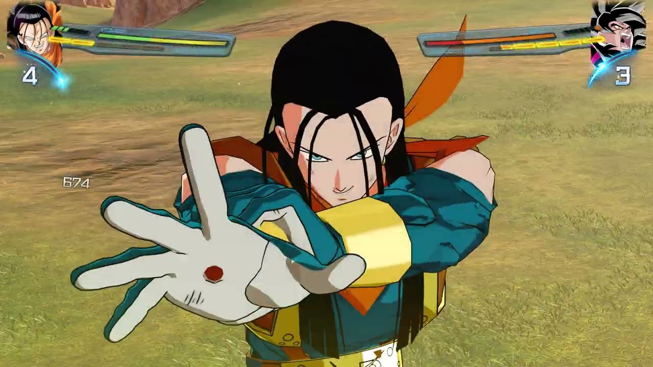DRAGON BALL  Sparking! ZERO 2025 SUPER 17 VS GOKU SSJ4