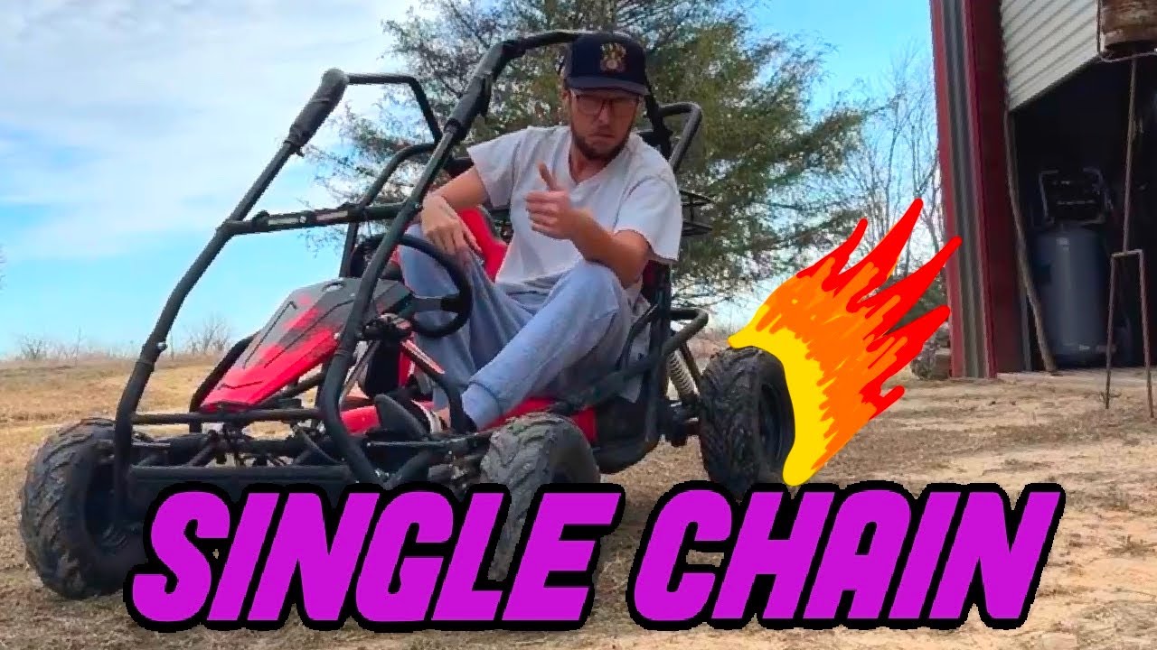 Удаление промежуточного вала Coleman KT196 &mdash; преобразование в одноцепную передачу