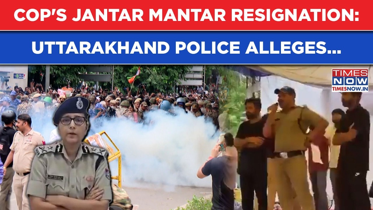 CJP At Jantar Mantar See Cop's Resignation: Sher Singh's Video Goes Viral, Uttarakhand Police Says..
