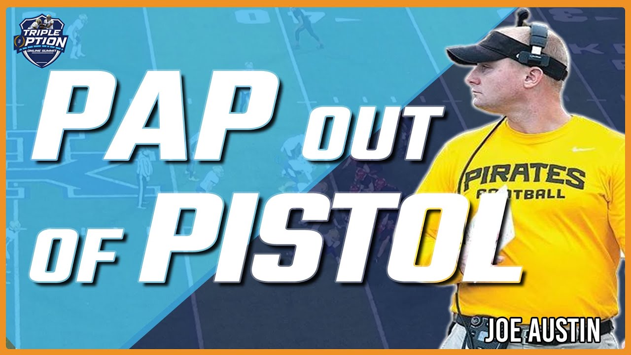 Running Play Action Pass out of Pistol Option Offense