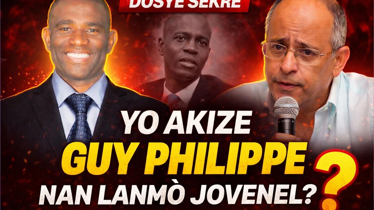 ALA NÈG GEN BON DO SE GUY PHILIPPE..OU KWÈ NÈG YO TA FÈL GWOSÈ KOU SA VRE/Esdras