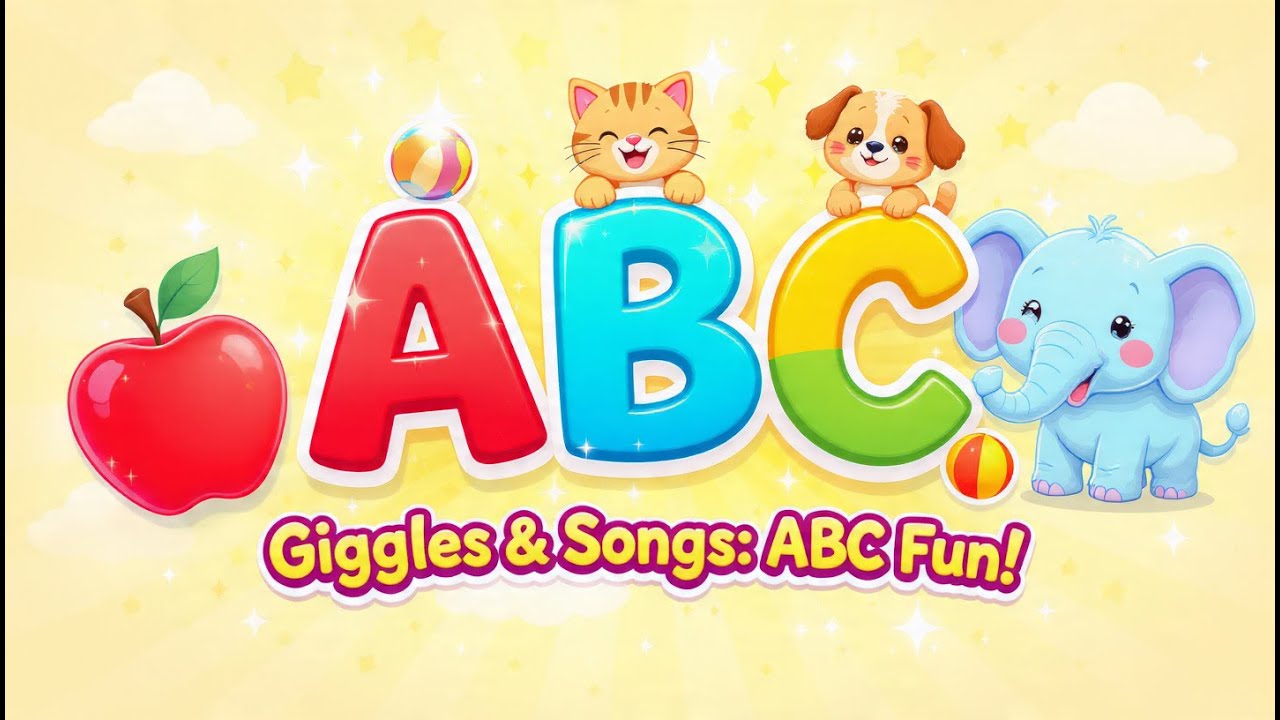 Giggles & Songs | ABC Alphabet Song A–Z | Fun Learning for Kids