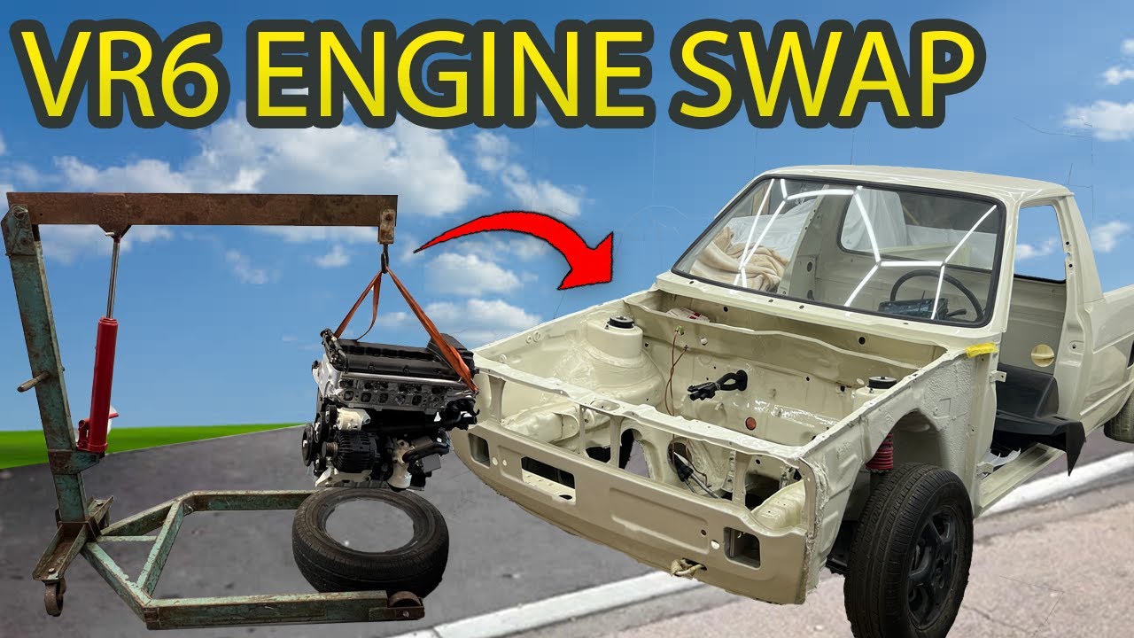 From TDI to VR6 3.2 | Engine Swap Reveal In My Volkswagen Caddy MK1 - Episode 17