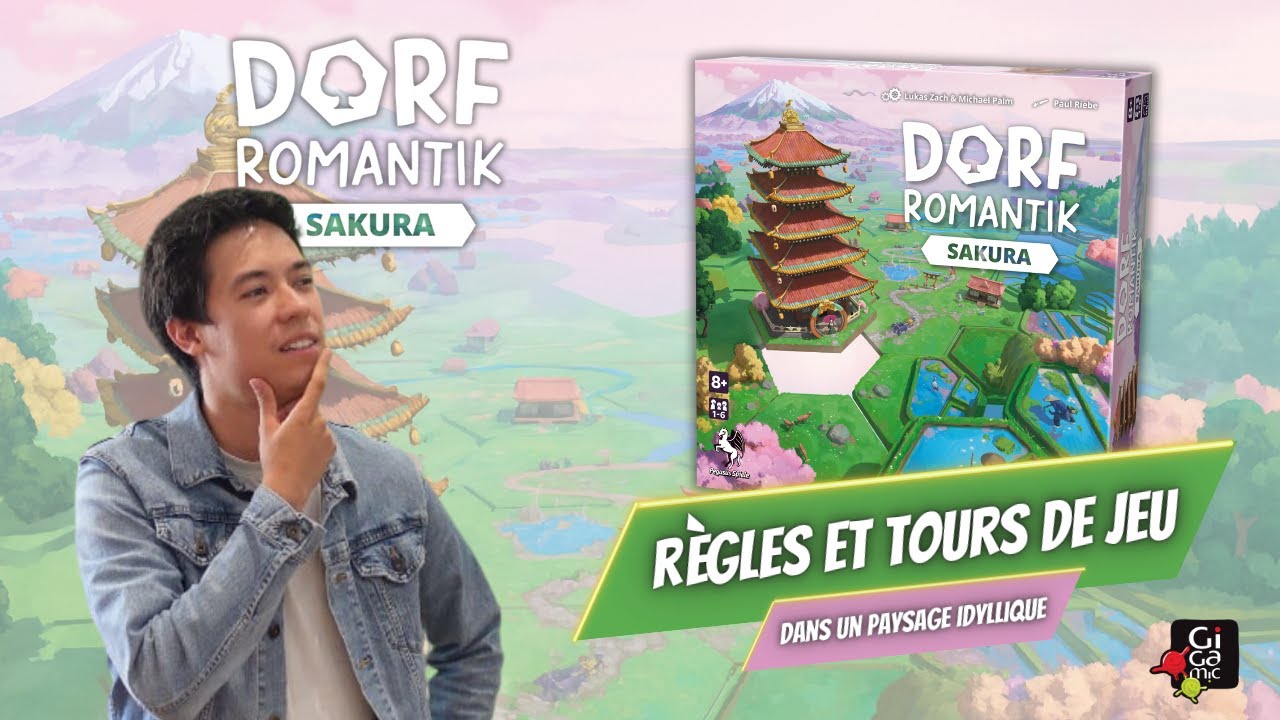 Dorfromantik Sakura - Règles et Tours de Jeu