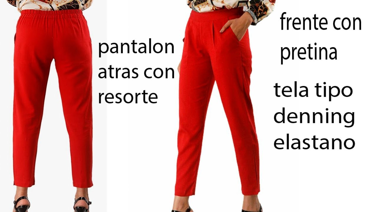 coser pantalon de esta manera es muy facil y rapido