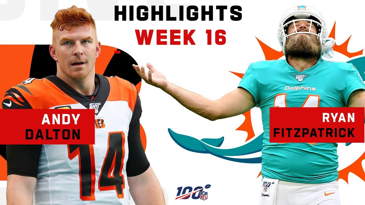 Dalton & Fitzpatrick Combine for 800+ Yds & 8 TDs | NFL 2019 Highlights
