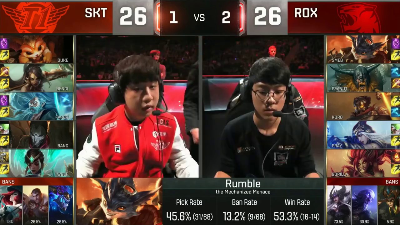 SKT Bengi Nidalee VS ROX Peanut Olaf Game 4 Highlights   S6 World Championship Semifinals   YouTube