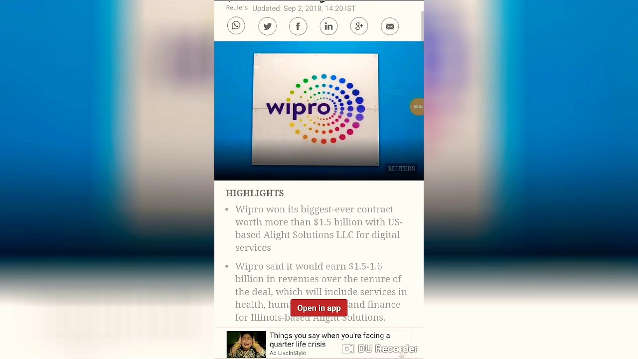 Wipro wins biggest ever contract, over $1.5 billion from Alight Solutions