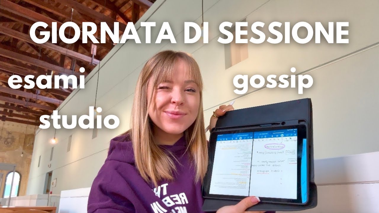 GIORNATA DI SESSIONE CON ME come organizzo lo studio e gli esami