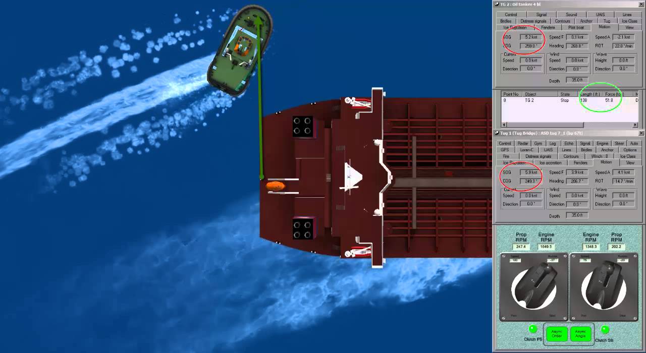 Tug Commands PIDP to Jackknife