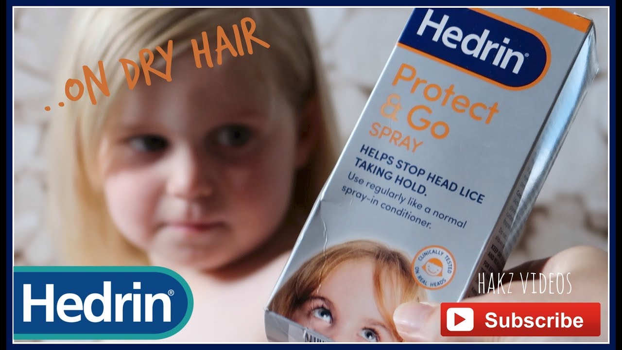 HEDRIN PROTECT AND GO CONDITIONING SPRAY ON DRY HAIR | HAKZVIDEOS | THEMONEYSAVINGMUM.COM