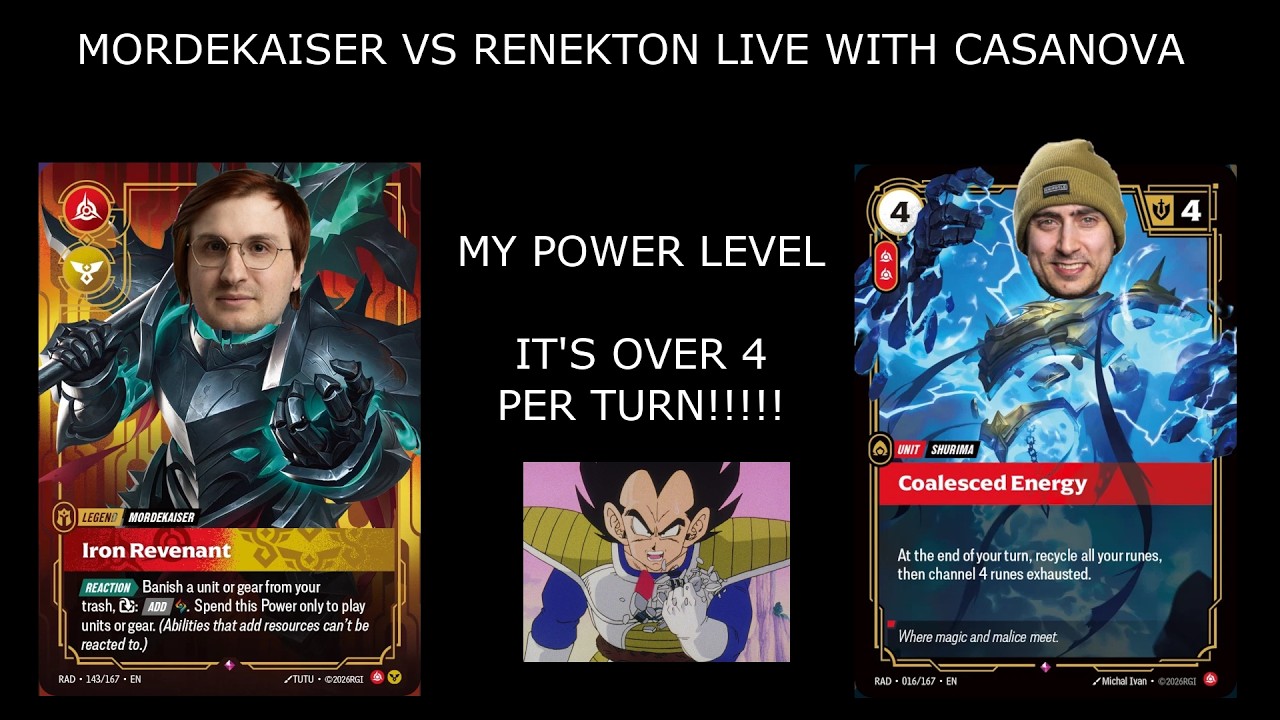 Coalesced Energy is the perfect card for Renekton | Riftbound Radiance