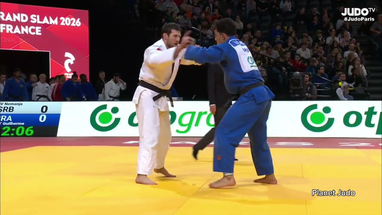 Nemanja MAJDOV 🇷🇸 🆚️ Guilherme SCHIMIDT 🇧🇷 | 1/16 финала /-90кг | Большой Шлем Париж 2026
