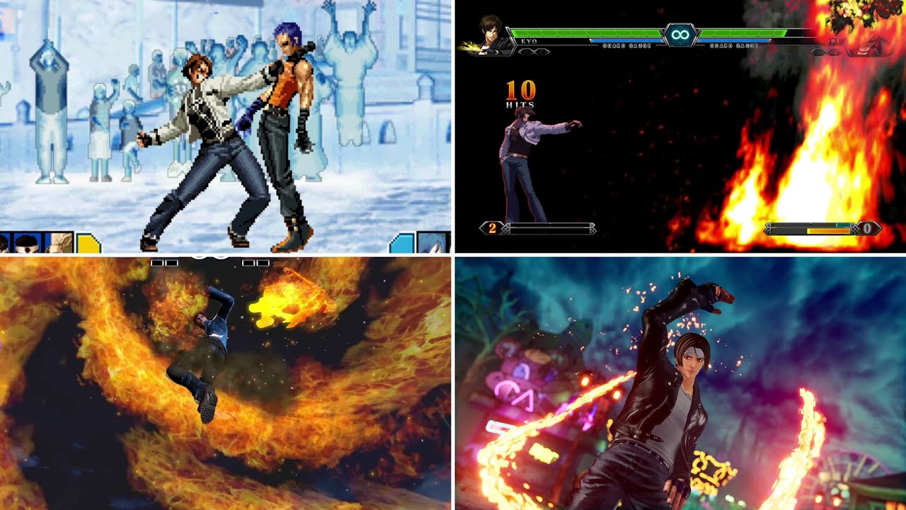 The Evolution of Kyo Kusanagi's Ultimate Moves