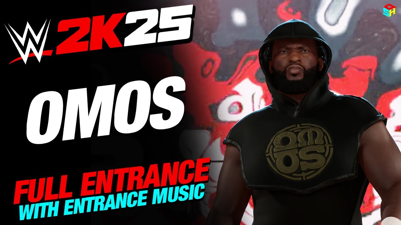 ВХОД OMOS WWE 2K25 - #WWE2K25 ВХОД OMOS С МУЗЫКОЙ