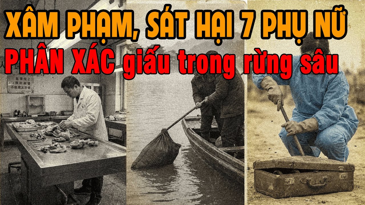 🔔 Kỳ Án Trung Quốc Xâm phạm, SÁT HẠI liên hoàn 7 phụ nữ, PHÂN XÁC giấu trong rừng sâu
