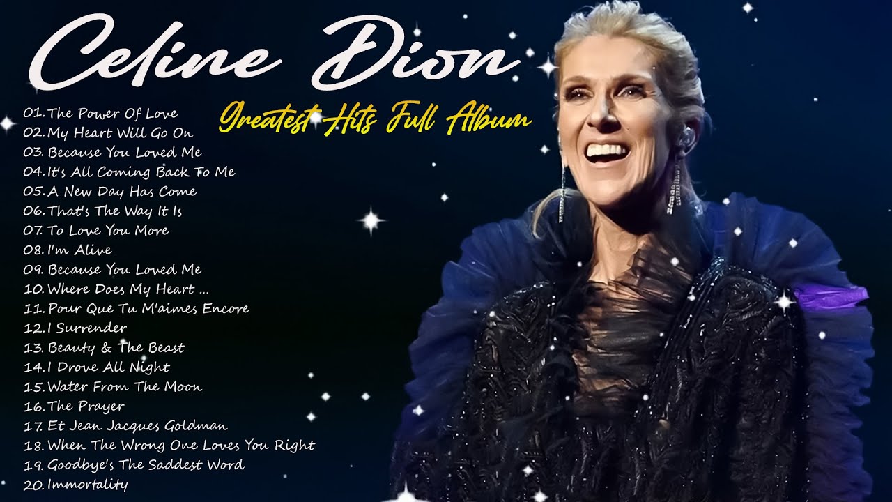 Céline Dion - World’s Best Divas Collection 2026 - Best Songs of Céline Dion (lyrics)