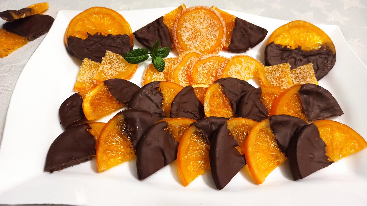 Portocale confiate și glasate / Candied oranges