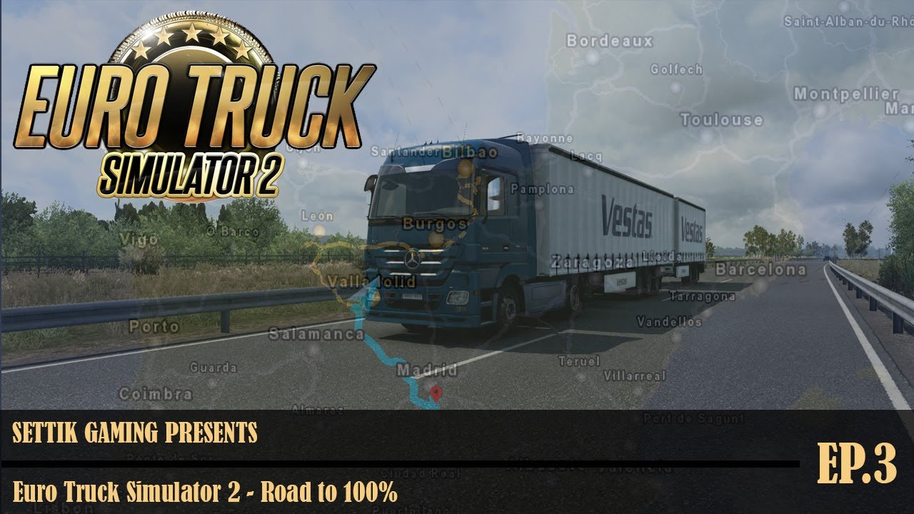 Euro Truck Simulator 2 - Road to 100% (Ep.3) | ESSENTIAL ROADWORKS??