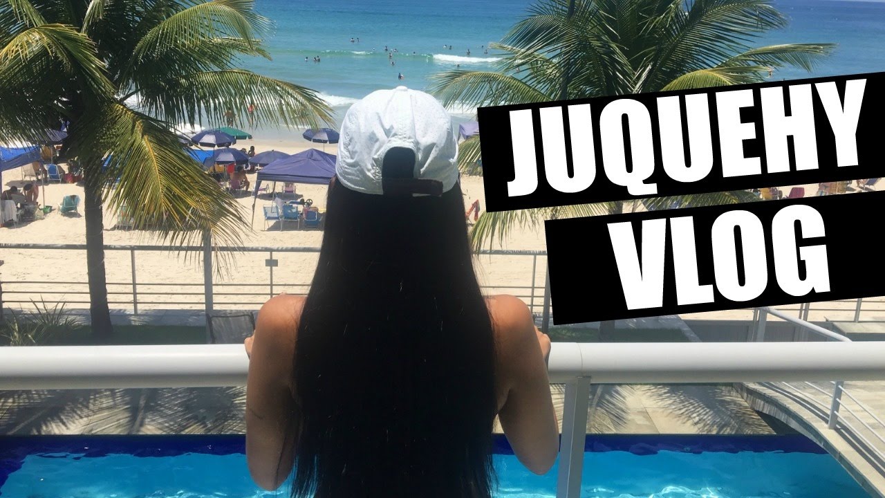 VLOG DA VIAGEM: PRAIA DE JUQUEHY!