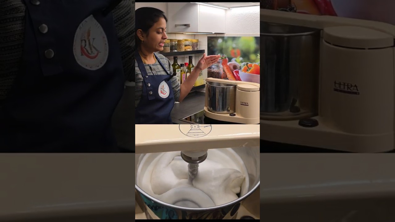Wei&szlig;t du, wof&uuml;r diese K&uuml;chenmaschine ist? S&uuml;dindische K&uuml;chenmaschine erkl&auml;rt (Wet grinder)🤔