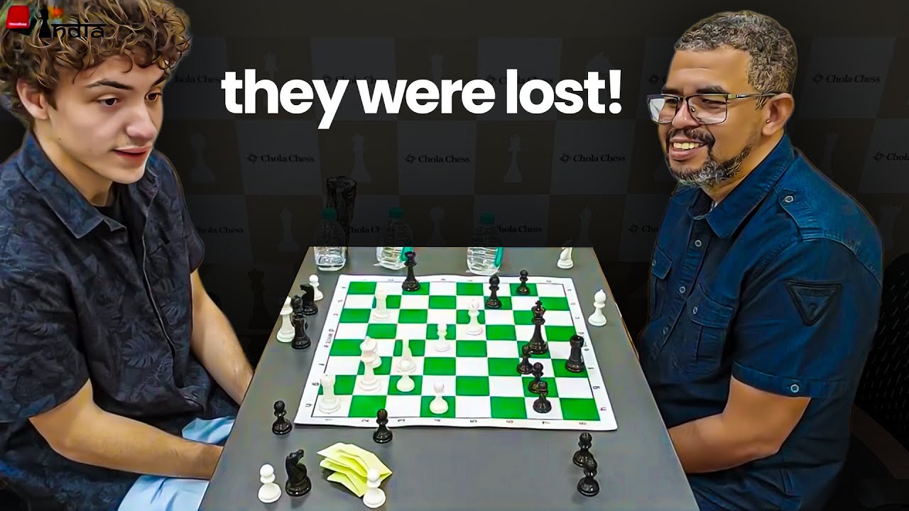 When both Grandmasters thought they were lost! | Boyer vs Neuris | Chola Chess GM Norm
