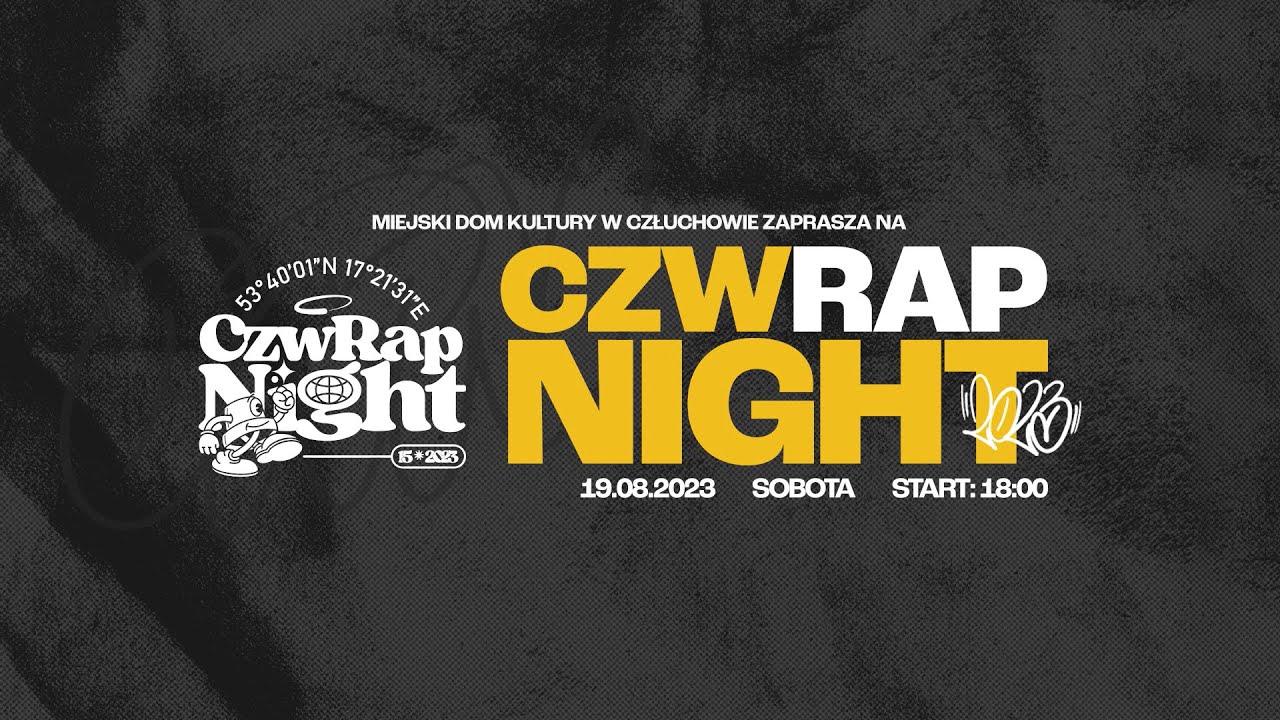 CZW RAP NIGHT 2023 - video-zapowiedź by Kacpersky [Człuchów, 19.08.2023]