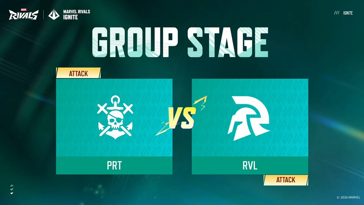 Предсезонный турнир Esports Ignite 2026, группа Азиатских игр: Pirate VS Rivals