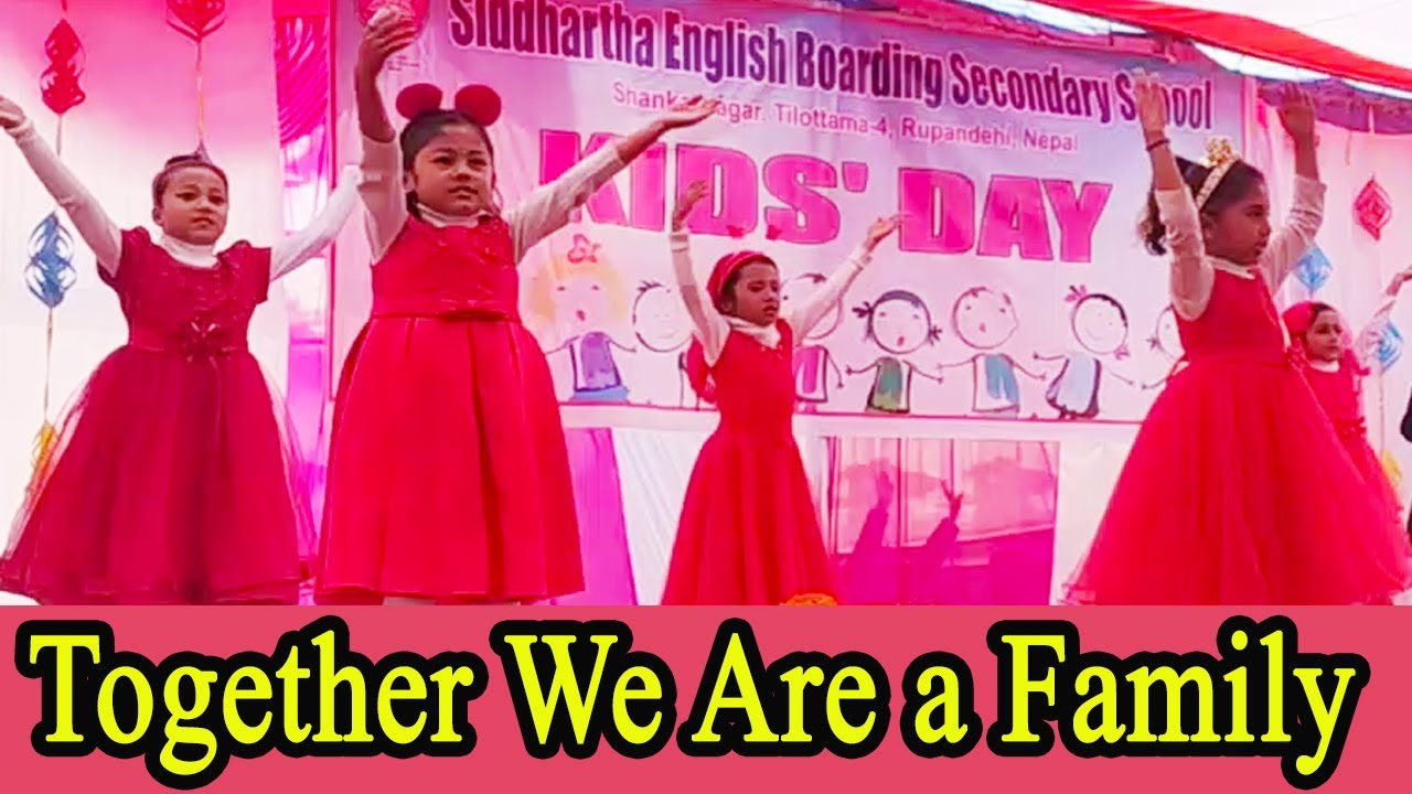 Together We Are a Family || Siddhartha Kids' Day 2076
