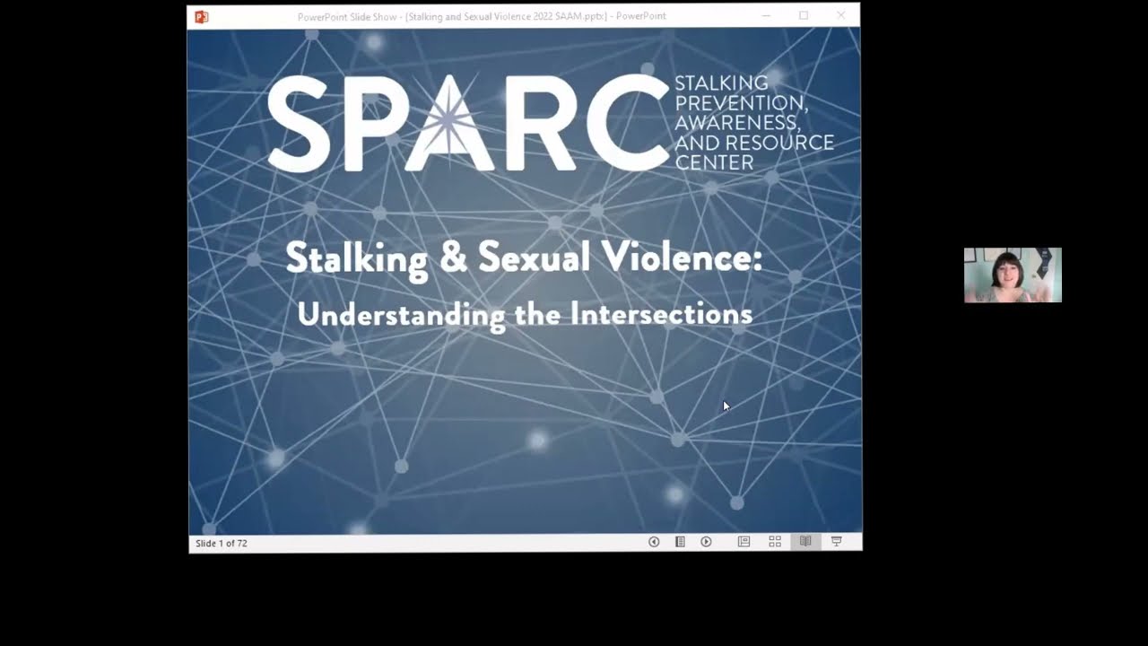 Stalking & Sexual Violence: Understanding the Intersections Webinar (4/22)