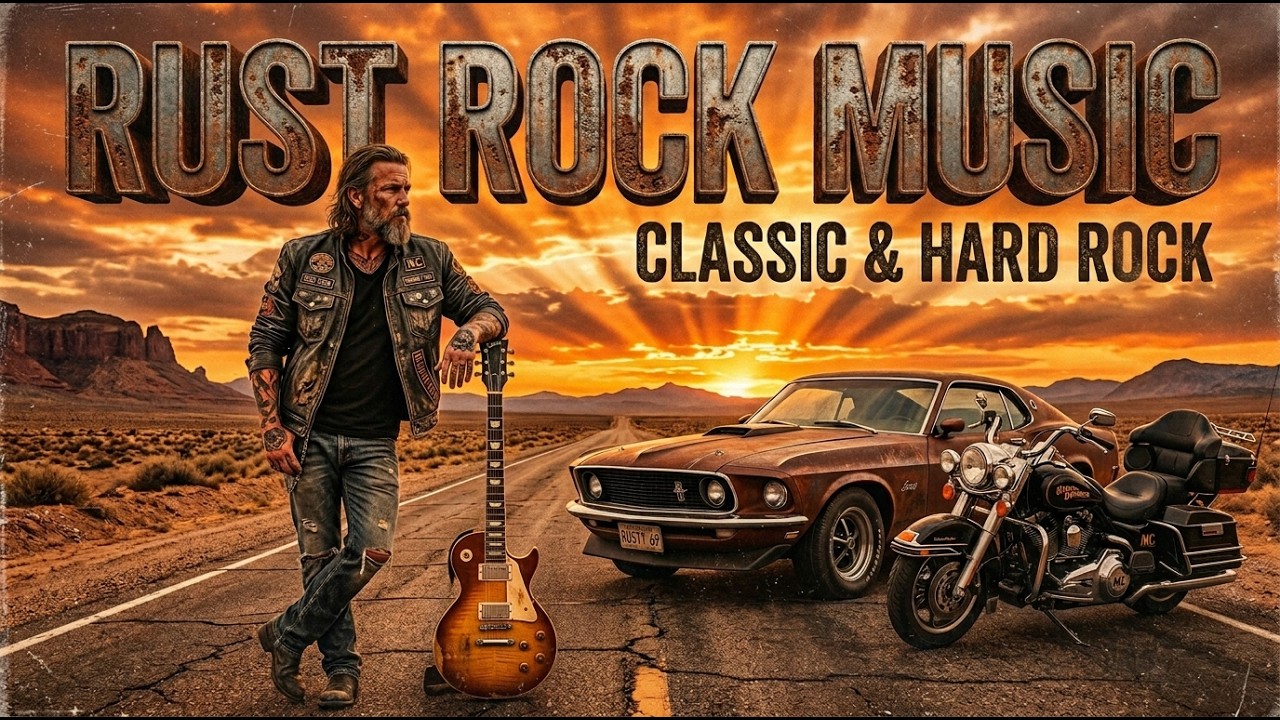 Rust Rock Music 🎸 Legendary Rock Anthems From the Golden Era of Rock