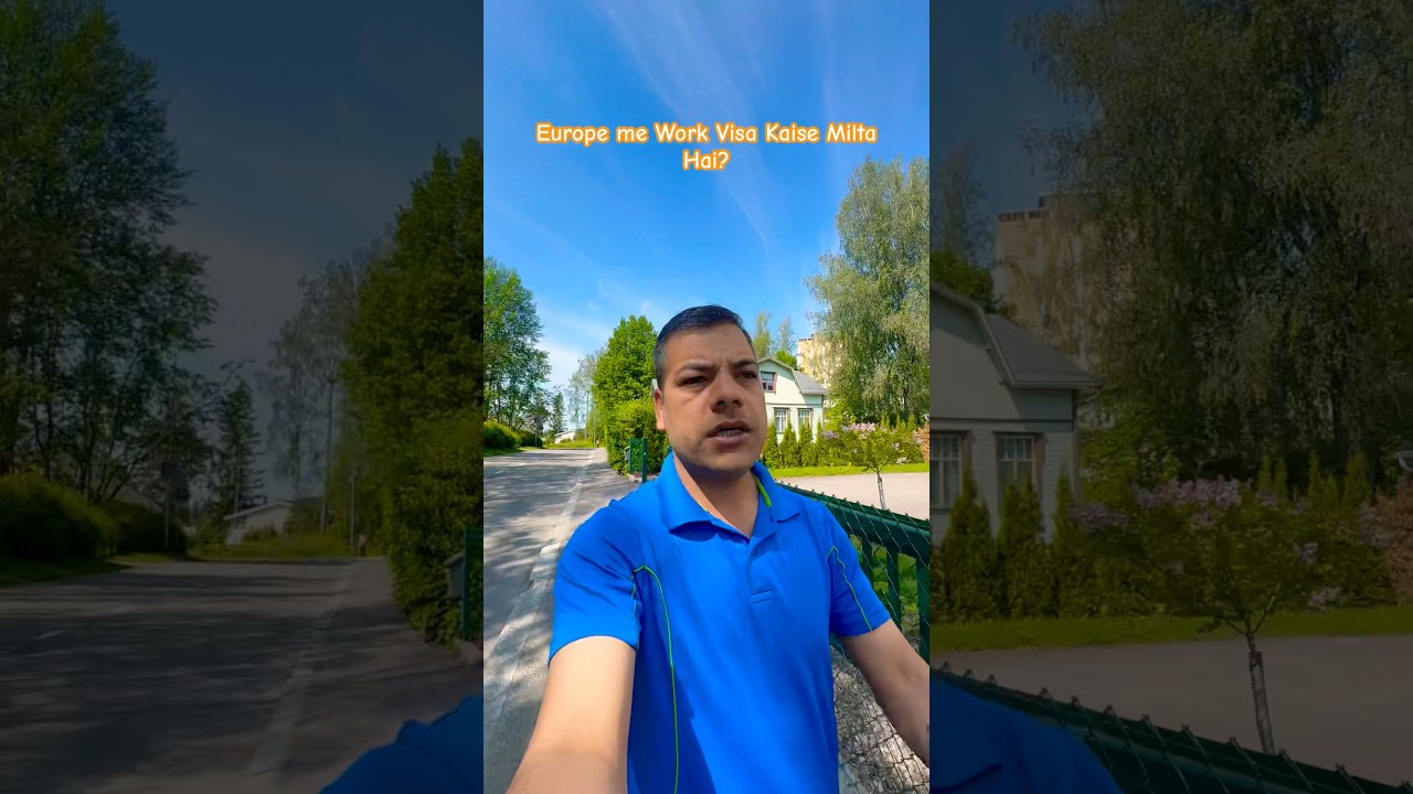 How to get a work visa in Europe!#workineurope