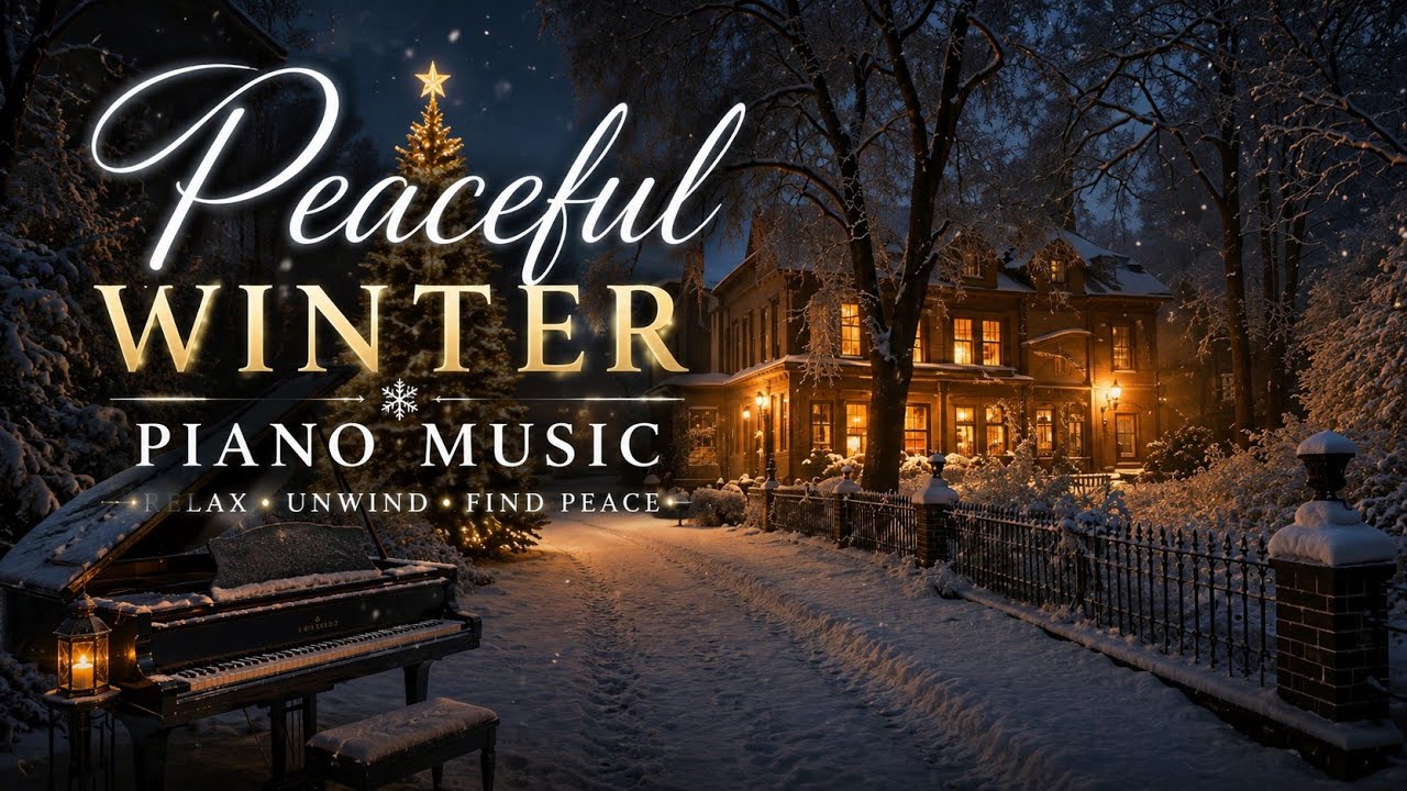 Pure Piano 🎹 | Calm & Peaceful Winter Piano Music