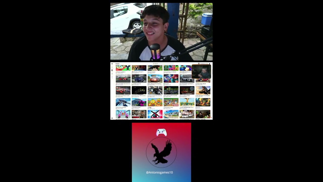 LIVE DO CORUJÃO GAMER, FÁBIO SE EXTRESSANDO NO ROBLOX