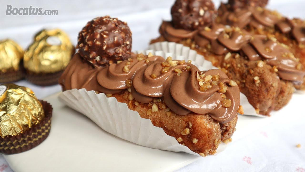 Пирожные с Nutella и Ferrero Rocher