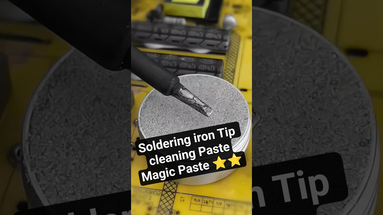 soldering iron Tip cleaning Paste Magic Paste ⭐⭐ 