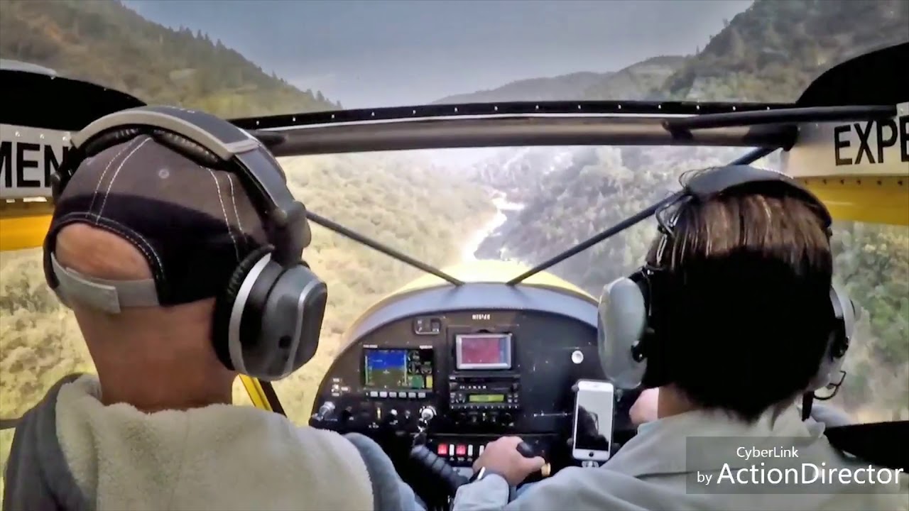 Learning to fly: Canyon STOL flying