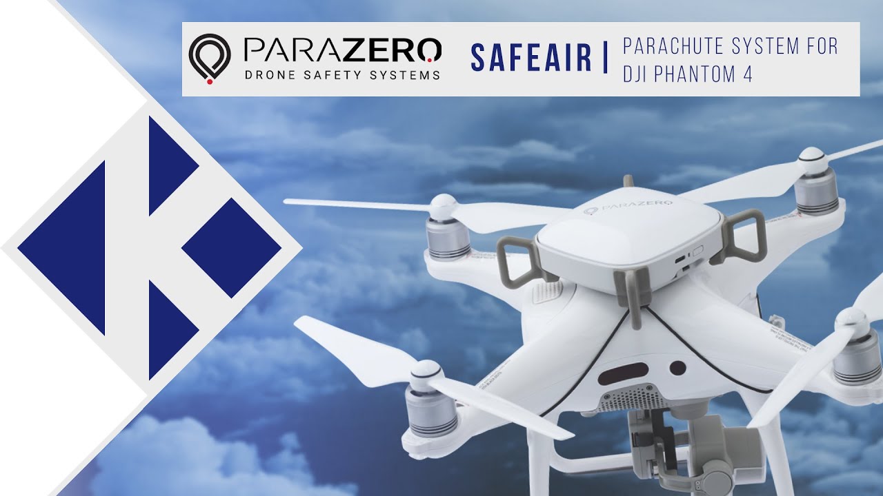 ParaZero SafeAir Parachute System for DJI Phantom 4