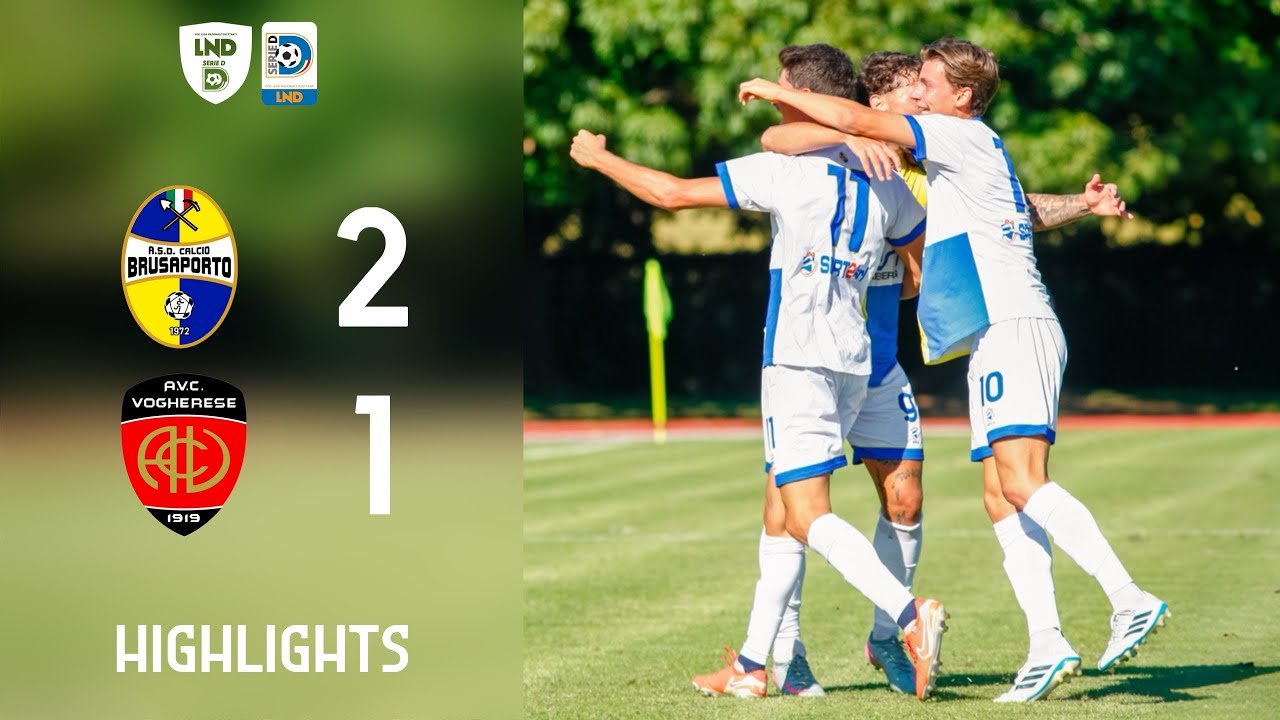 Brusaporto-Vogherese 2-1| Highlights | Serie D Girone B