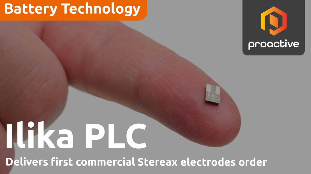 Ilika CEO on delivery of first commercial Stereax electrodes to Cirtec Medical