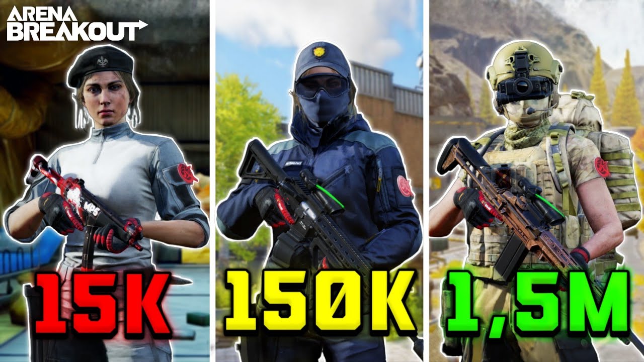 $15,000 vs $1,500,000 Loadout ! | Arena Breakout
