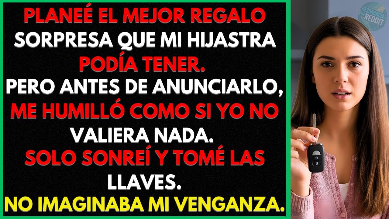 En Navidad Mi Hijastra Me Insultó, Solo Reí y Recogí Las Llaves de Su Coche Nuevo