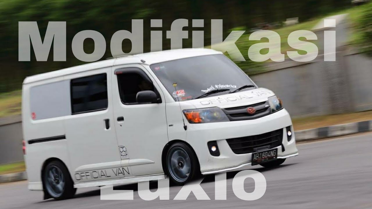 MODIFIKASI DAIHATSU LUXIO || MODIFIKASI MOBIL || VAN || MAXXIO INDONESIA || #nitipkenangan