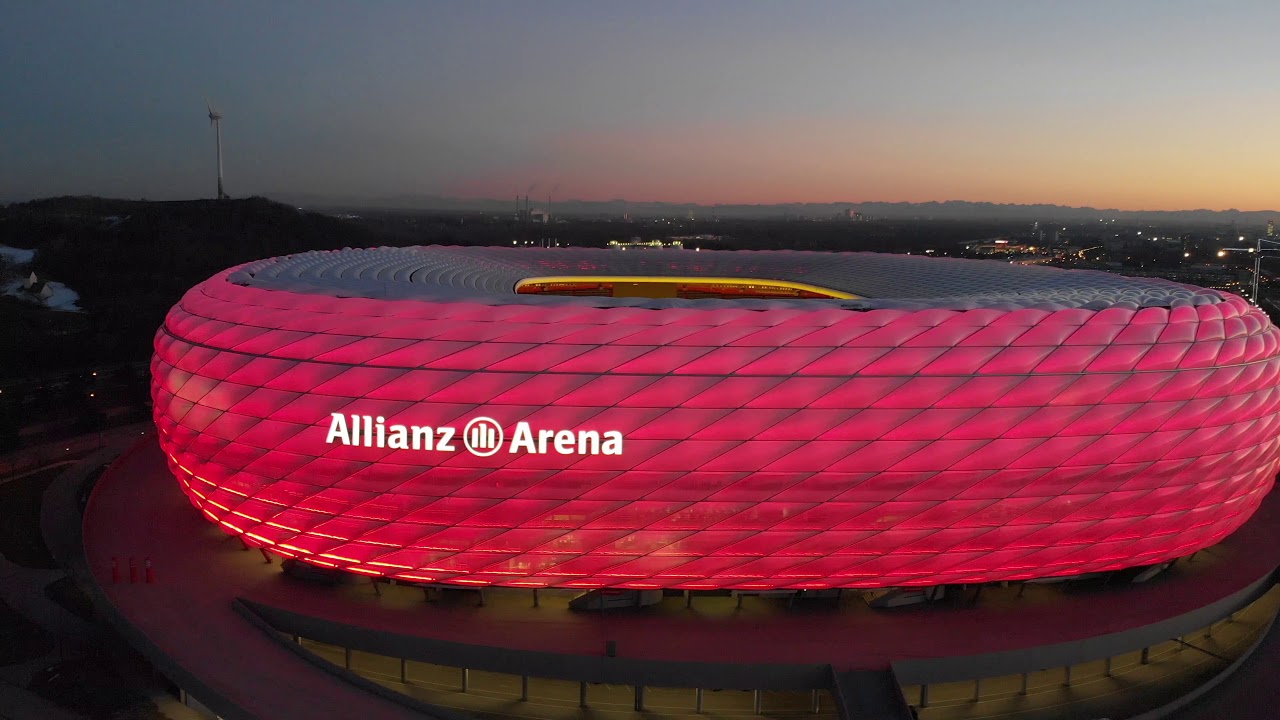4K Allianz Arena - Munich / Drone DJI Mavic Air