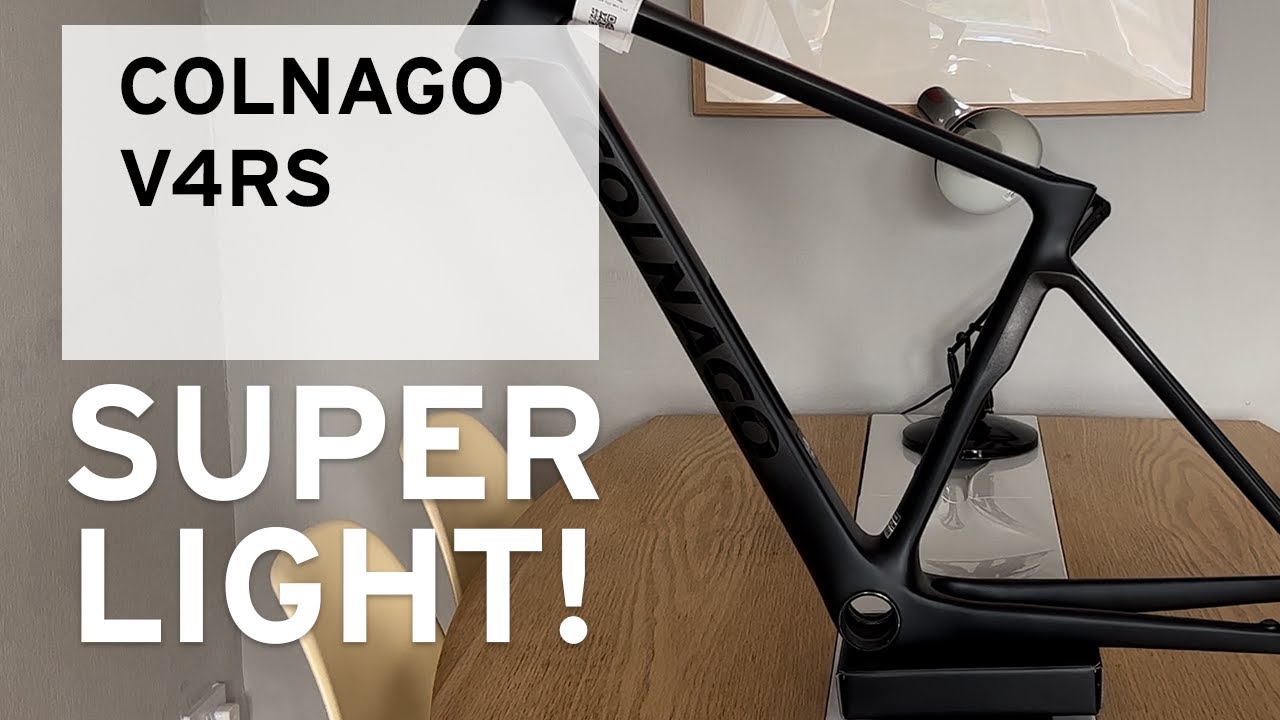 Colnago V4RS frameset unboxing & weights