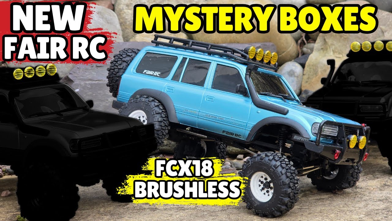Распаковка 3 НОВЫХ загадочных коробок Fair RC Brushless!!